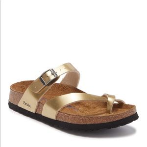 NEW • Betula • Mia Criss Cross Gold Sandals